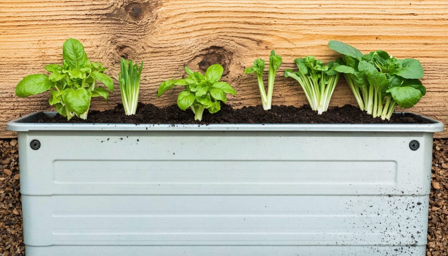Hands holding finished dark compost with rich organic texture