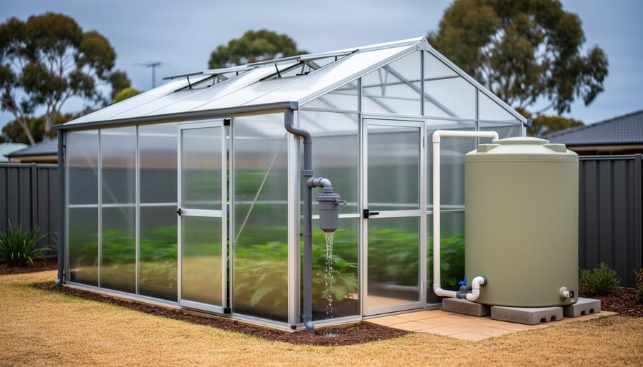 How a Greenhouse Rainwater Collection System Slashes Your Water Bills and Grows Better Plants